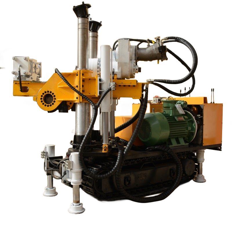 ZDY Series Drill Rig - Rotary Positioning View ZDY Series all-position underground drill demonstrating horizontal and vertical rotary adjustment for multi-angle borehole drilling - Yunyi Cang
