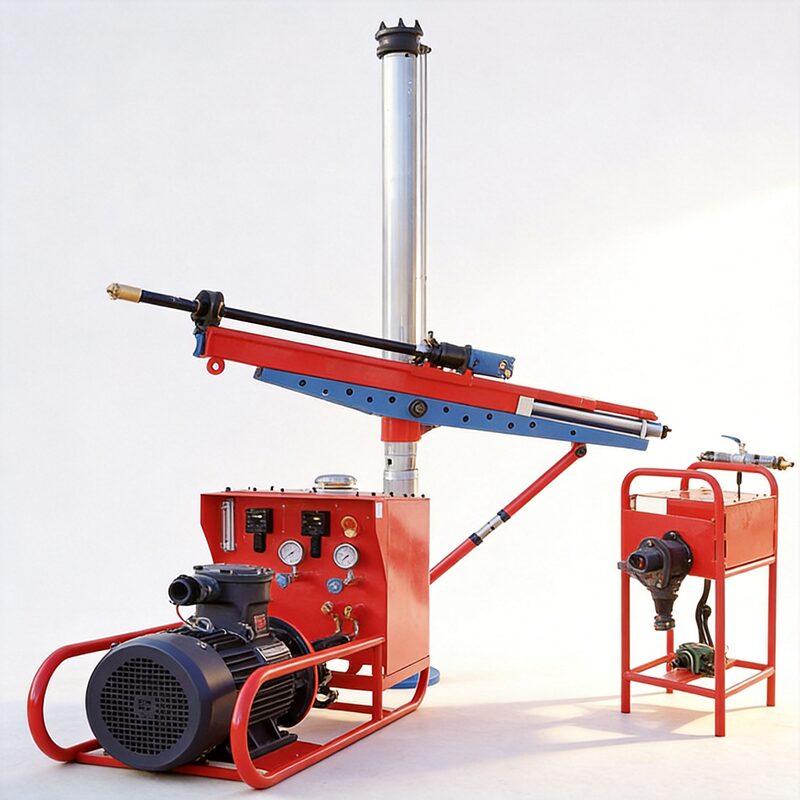 ZY Series rotary drilling rig with PDC and carbide bit compatibility for geological survey and rock coring in coal mines - Yunyi Cang