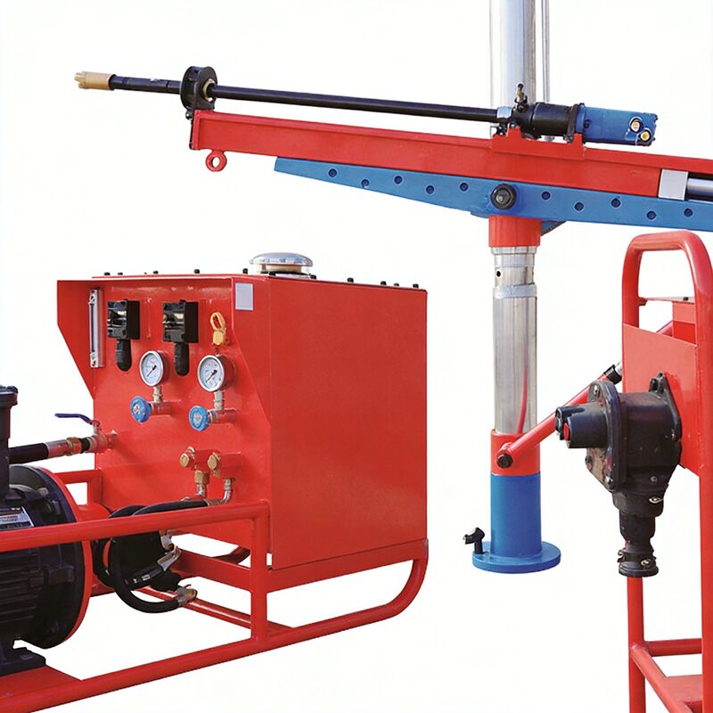 ZY Series frame hydraulic drill operating in underground coal rock roadway for exploration and core sampling - Yunyi Cang