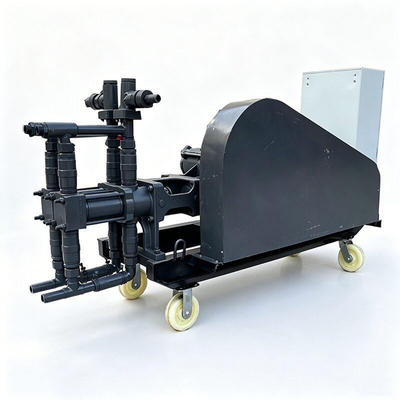 YHSYB140/6P variable frequency double-liquid grouting pump in tunnel water plugging and foundation reinforcement application - Yunyi Cang