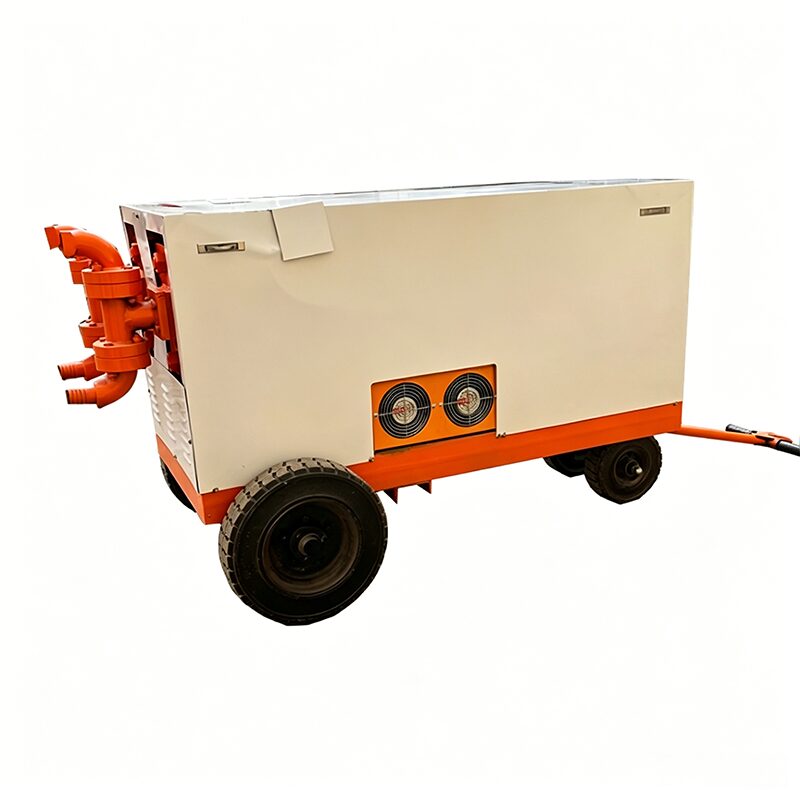 YHSYB140/6P variable frequency double-liquid grouting pump in tunnel waterproofing and foundation reinforcement construction - Yunyi Cang